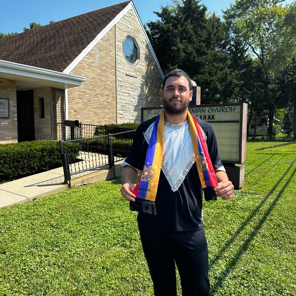 Armenian Soccer Scarf - New WRAPPED with Tags / Armenia Football Stole - Picture 6 of 17